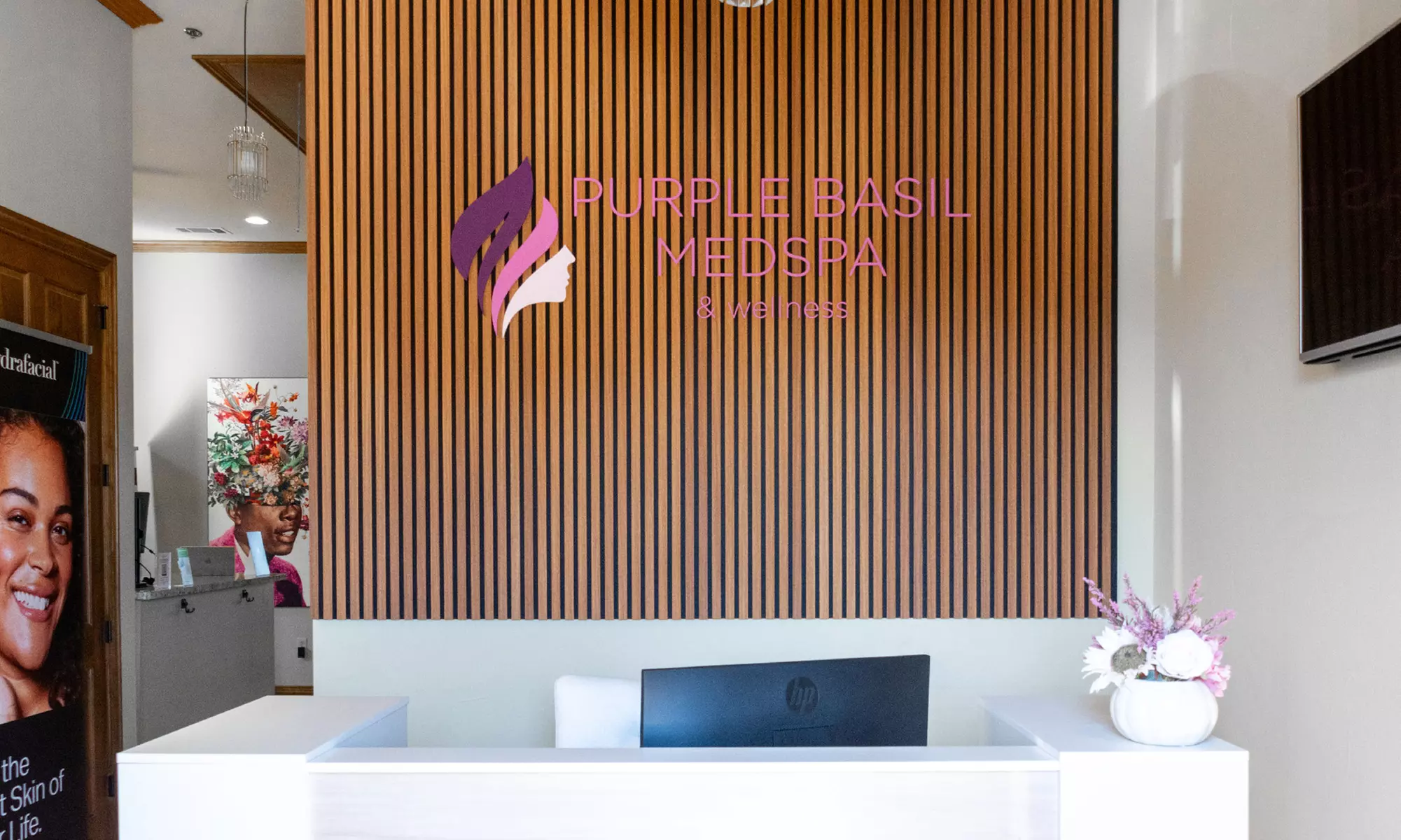 Facial services at Purple Basil Medspa Frisco