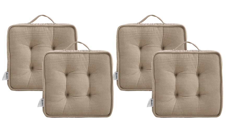 Image 7: Set of Two or Four Extra Thick Booster Seat Cushions
