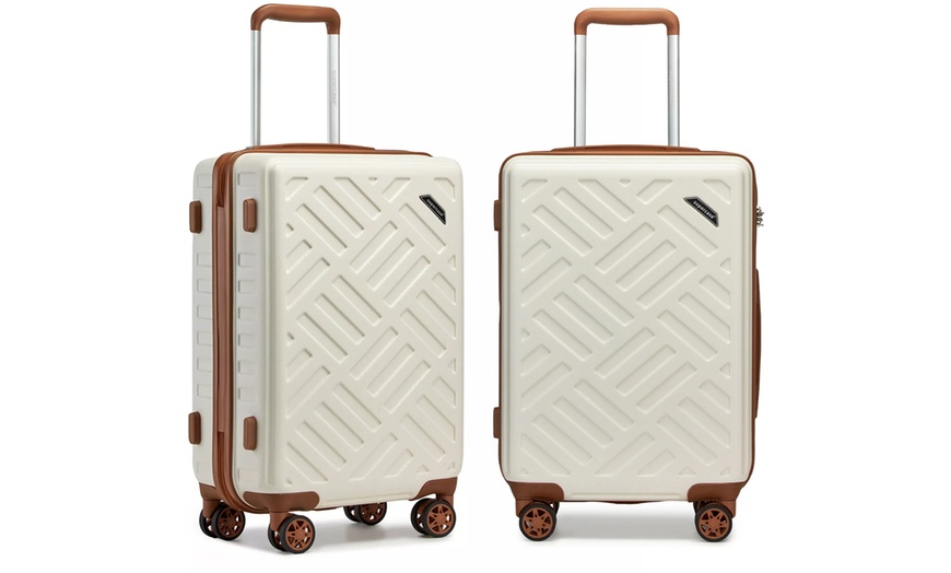 Image 7: KONO 20 Inch Cabin Suitcase and Holdall Bag