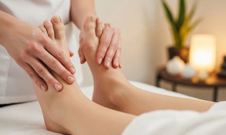 1 séance de réflexologie plantaire ou palmaire de 45 minutes