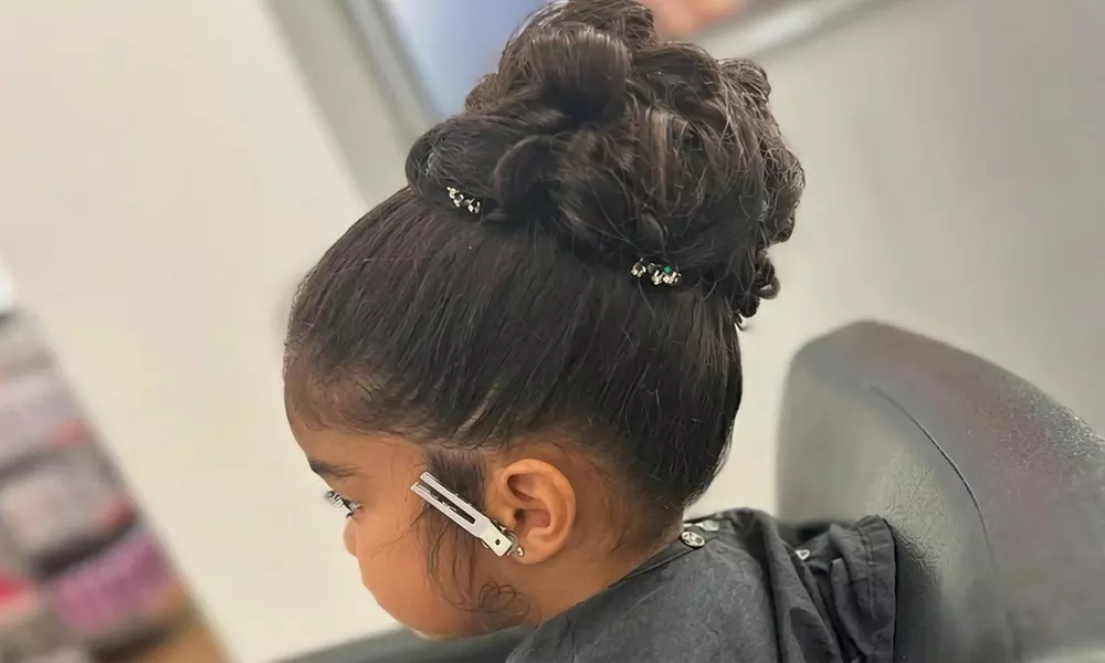 60 Mins Hairstyling (Curls or Half-Up Style) or Special Occasion Updo