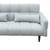 Image 11: DS Living Bello 2 Seater Sofa Bed in Grey or Silver