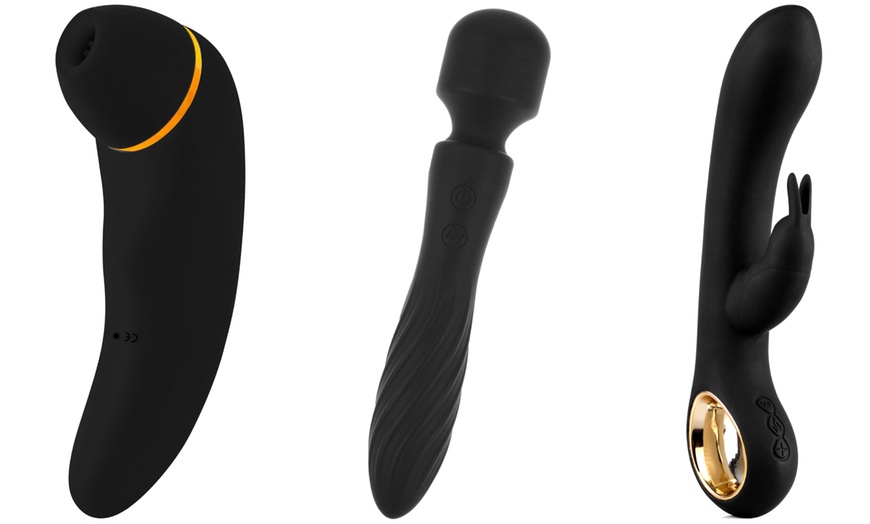 Image 2: Sextoy - Juguete sexual: Set de 1 estimulador y 2 vibradores de Hugbox