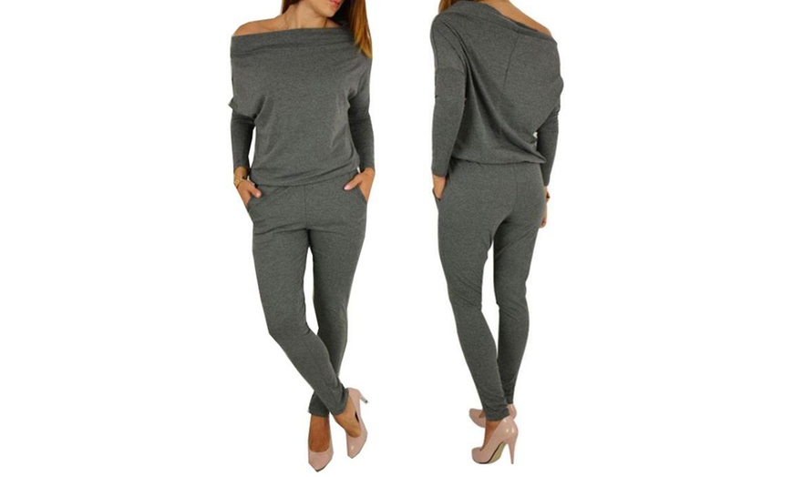 Image 2: Women's Off-Shoulder Celine Jumpsuits