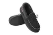 Mens Moccasin Slippers Memory Foam Comfortable House Shoes Indoor Outdoor - Second Medium