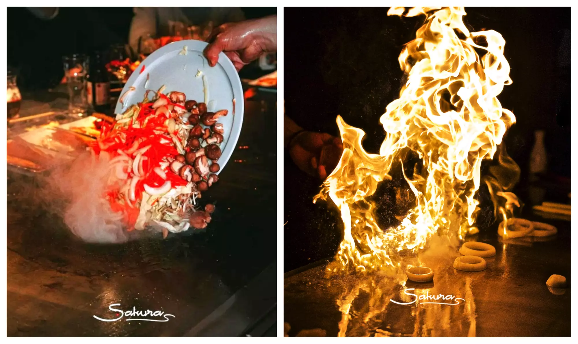 Menu japonais en 6 services au restaurant Sakura à Courtrai