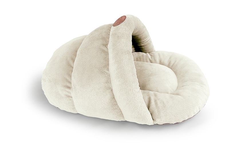 Image 68: Niches, Paniers en tissu peluche pour Chiens et Chats Souples, Antidérapantes et facilement Lavables