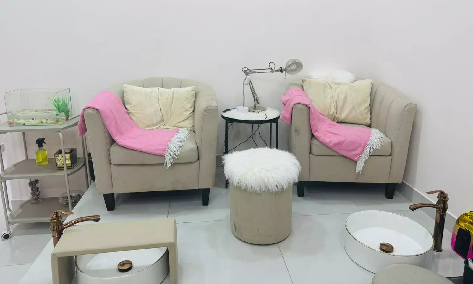 Hair Wash & Blow Dry, Cut, Hot Oil Treatment, Root Touch-Up or Keratin