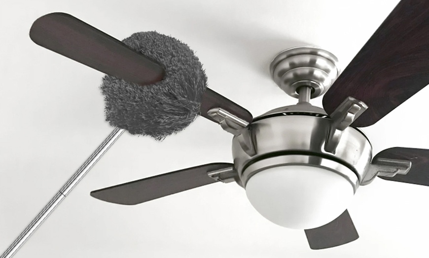 Image 3: Adjustable Ceiling Fan Cleaner