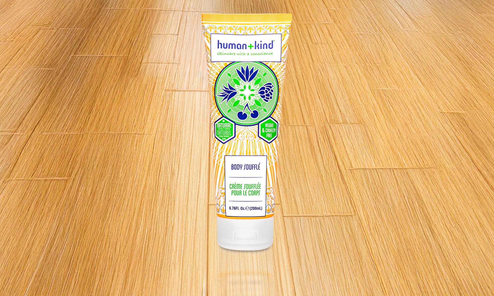Human & Kind Body Souffle Cream - Tube For Unisex 6.76 Oz Cream