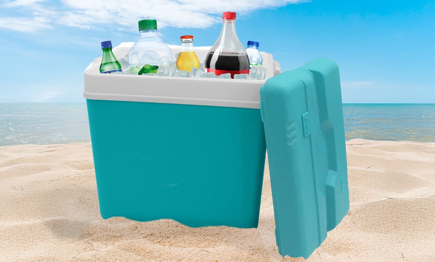 Image 30: Insulated Cooler Ice Box and Optional Ice Blocks 15L, 24L, 35L
