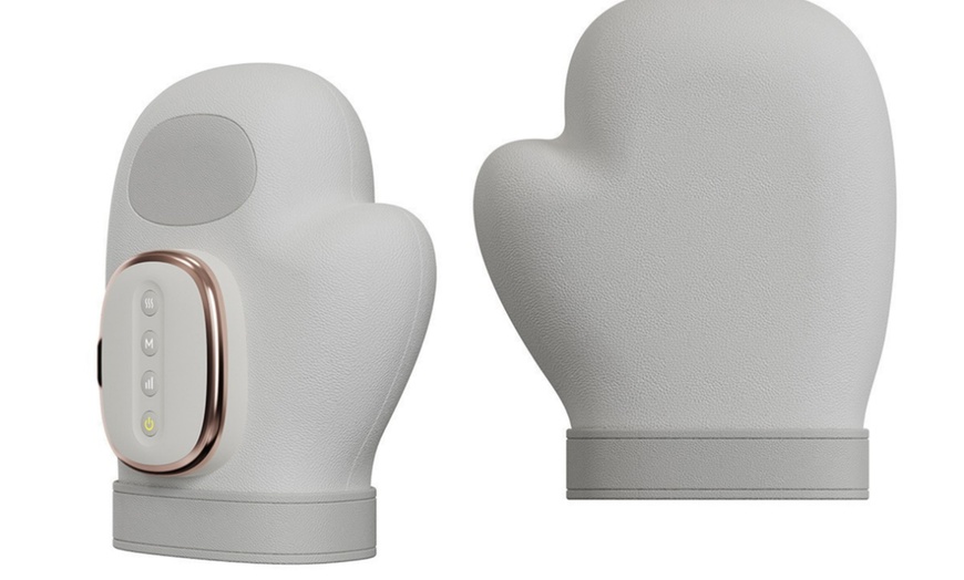 Image 3: Hand Massager Airbag - Electric with Heat and Compression