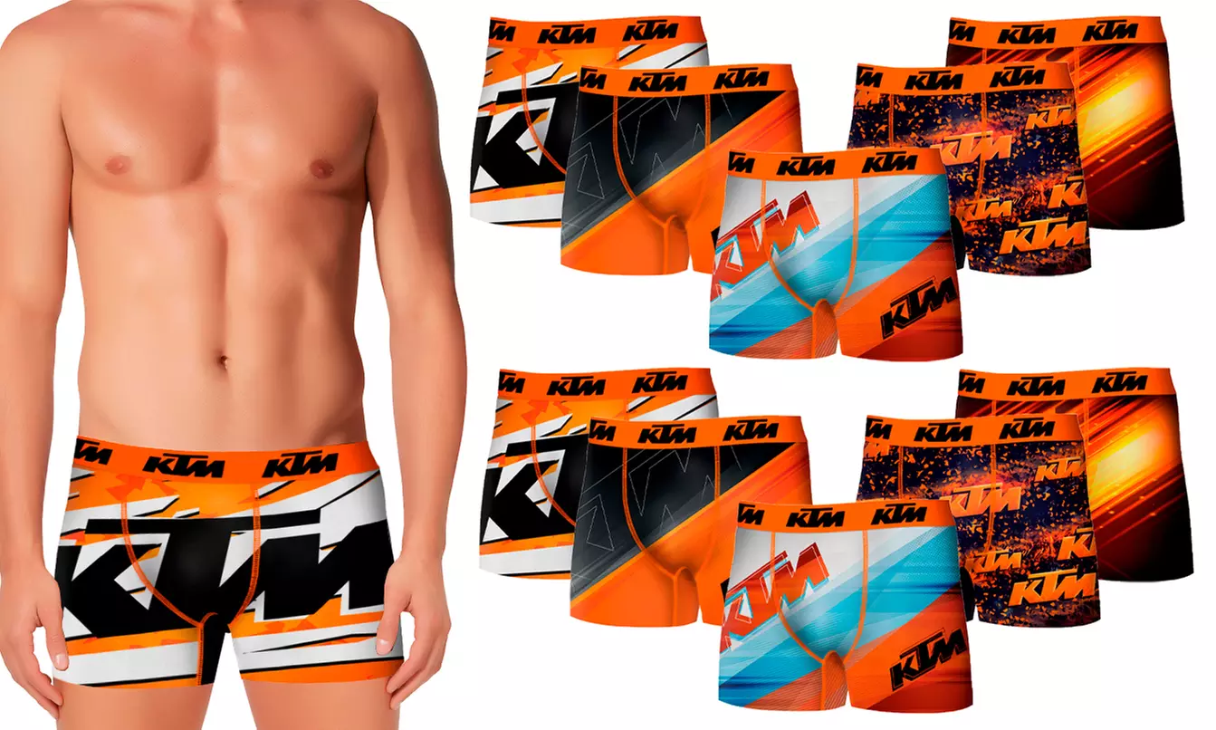Pack de 10 boxers en microfibre de la marque KTM - Primary Image