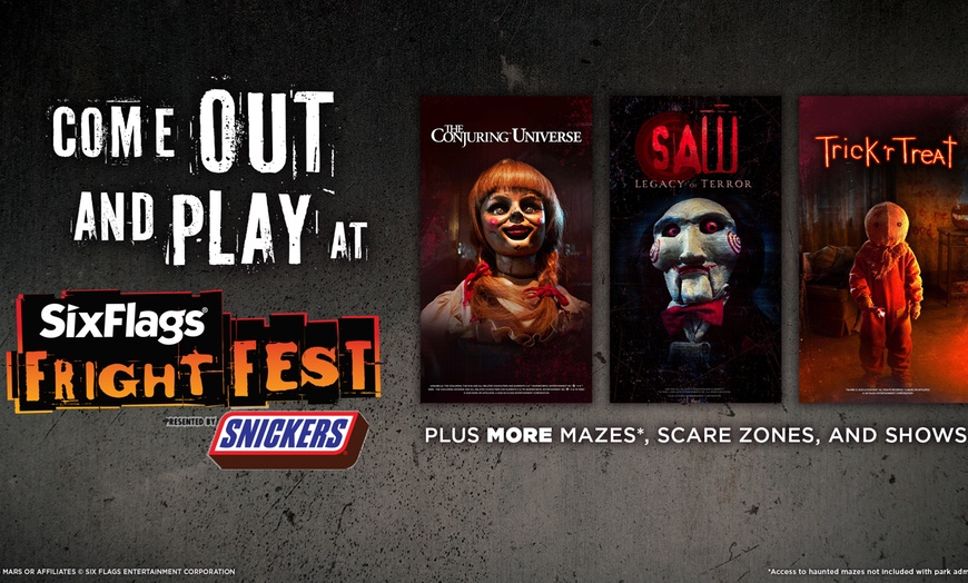 Image 1: EXCLUSIVE: Six Flags Magic Mountain - Up to 45% Off