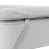 Image 3: Topper Elegant trapuntato con elastici Datex