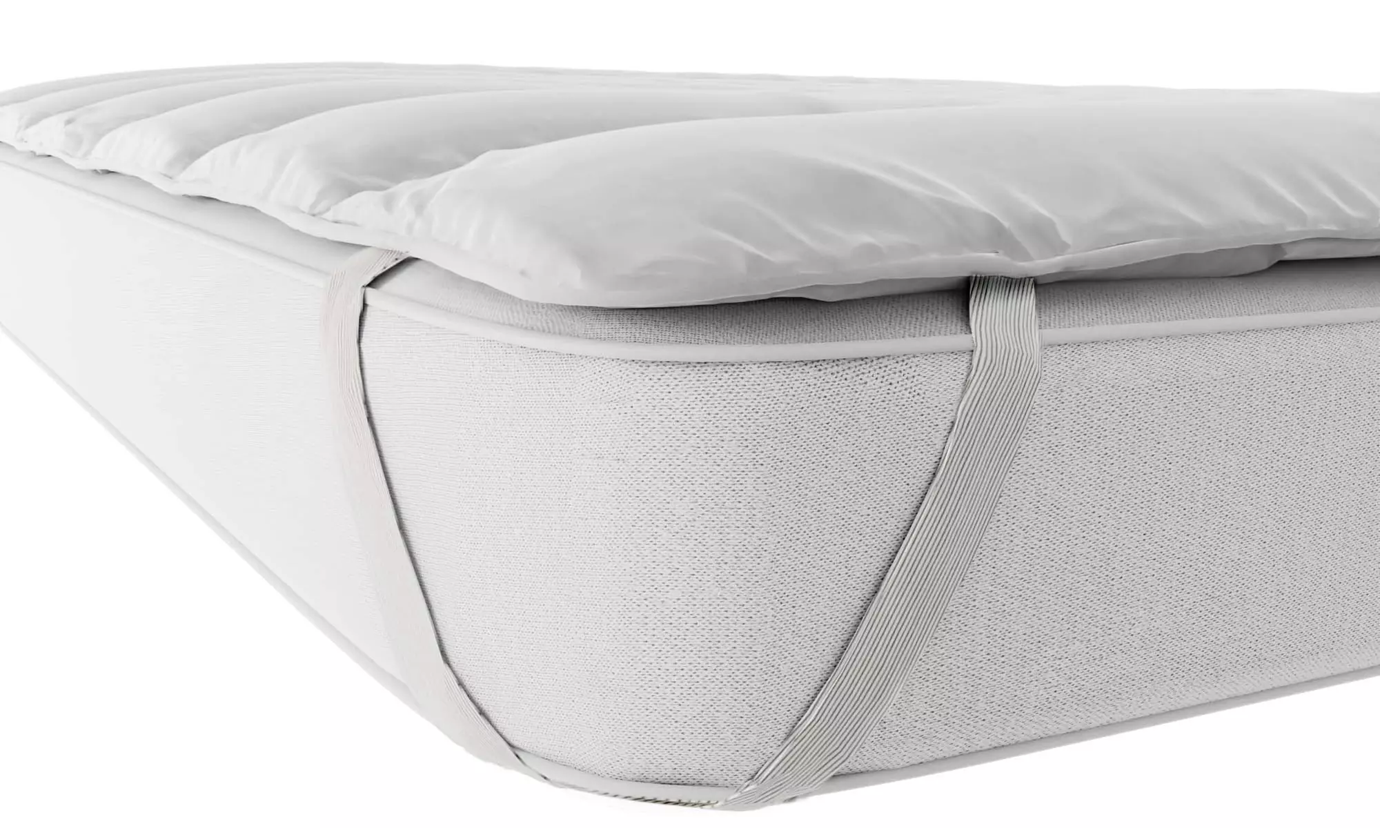 Topper Elegant trapuntato con elastici Datex