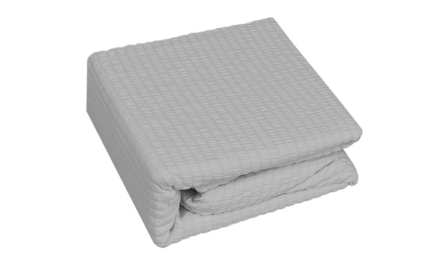 Image 2: Parure copripiumino Seer Sucker