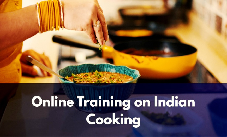 Image 1: Explore Authentic Indian Cooking with Online Training