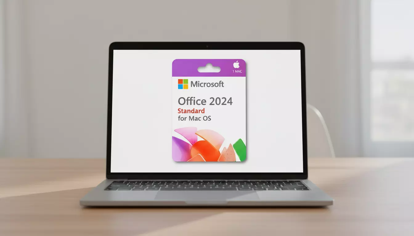 Lebenslange Lizenz für Microsoft Office Standard 2024 für Mac