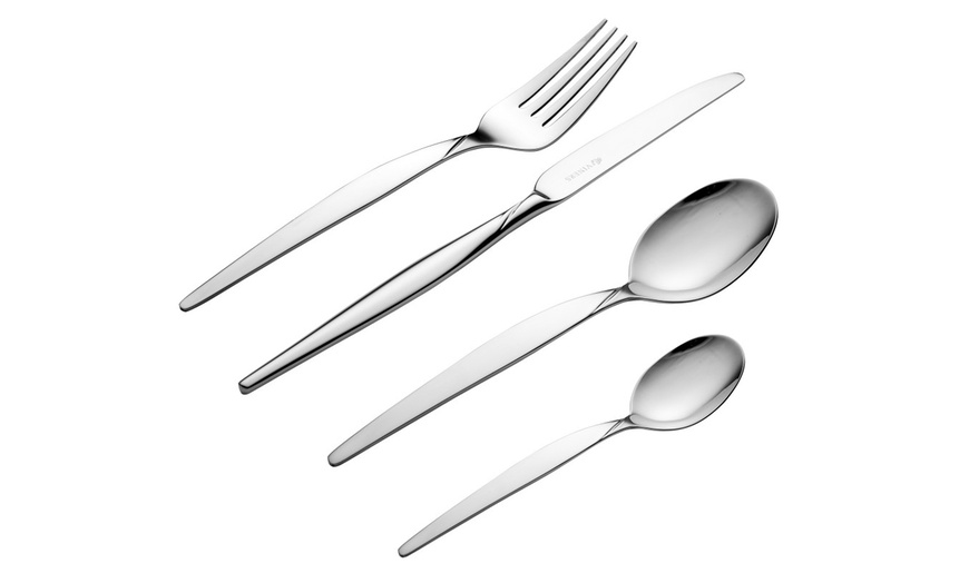 Image 2: One or Two Viners 16-Piece Twist Cutlery Sets