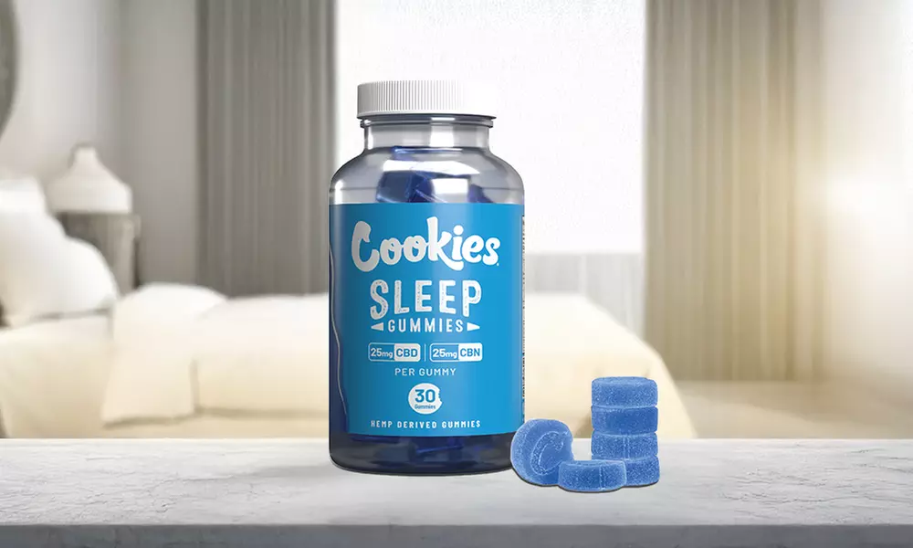 Cookies CBD CBN Gummies Huckleberry Gelato - 30ct Jar 25mg/25mg  - Primary Image