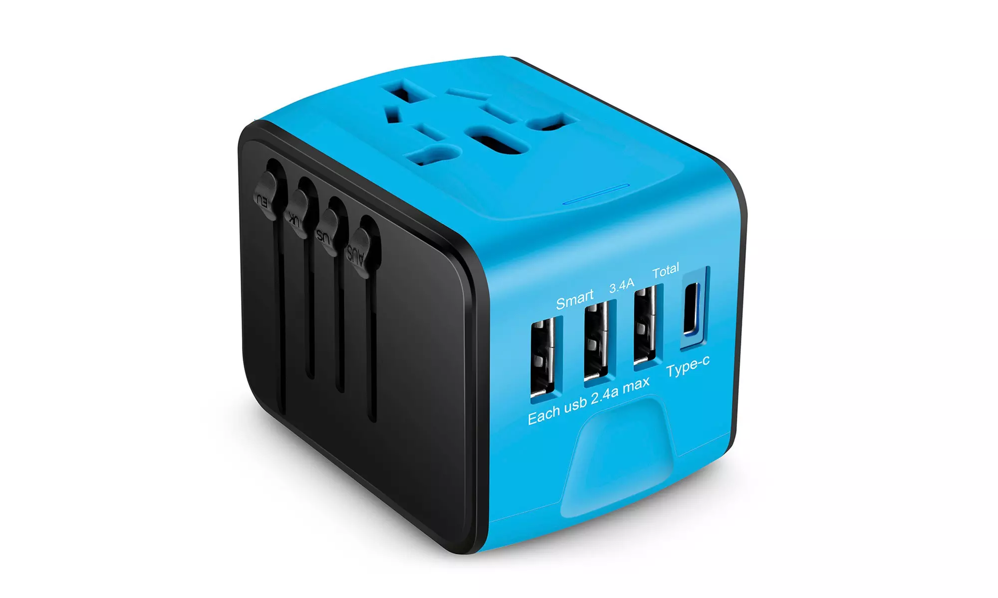 Universal Travel Adapter Converter One International Wall Charger AC Power Plug