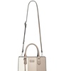 Image 14: Miss Lulu PU Leather Three-Tone Stitched Shoulder Handbag