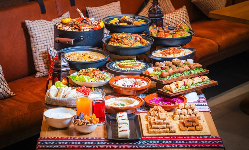 Image 6: Elevated Ramadan Buffet with Drinks - Live Cooking and Skyline Views