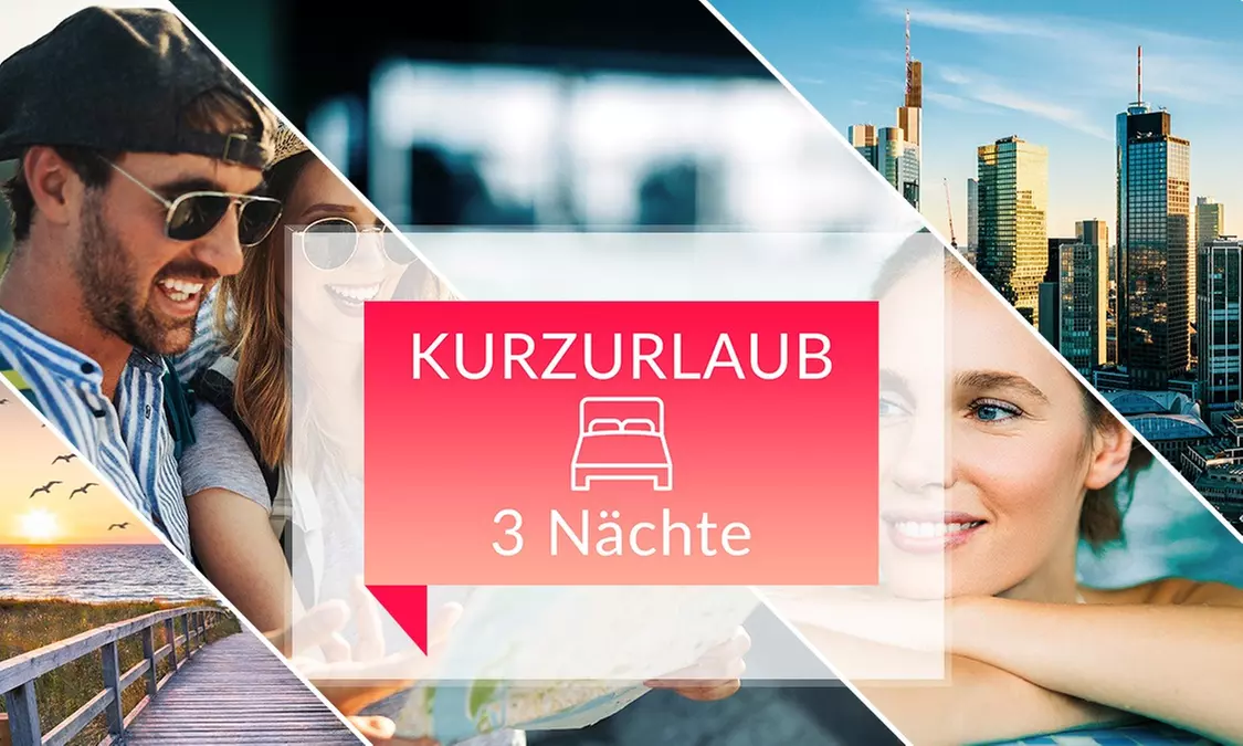Deutschlandweit: 3 ÜN für 2 Personen inkl. Frühstück in über 50 Hotels