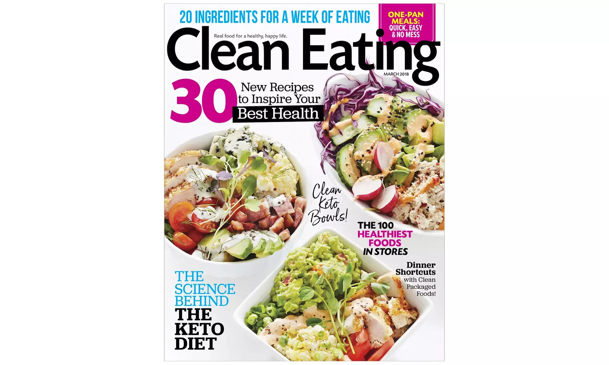Clean Eating Magazine Subscription for Six Months, One Year, or Two Years (Up to 80% Off) - Primary Image