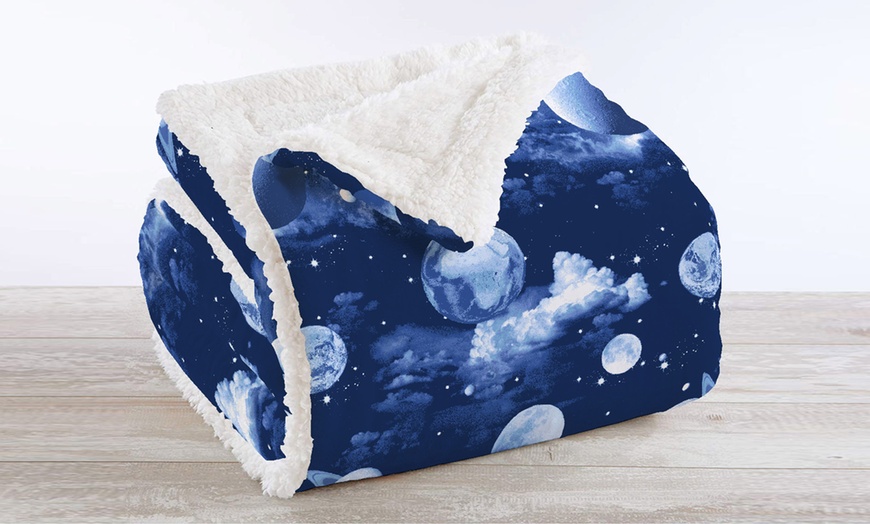 Image 24: Sherpa-Kuscheldecke