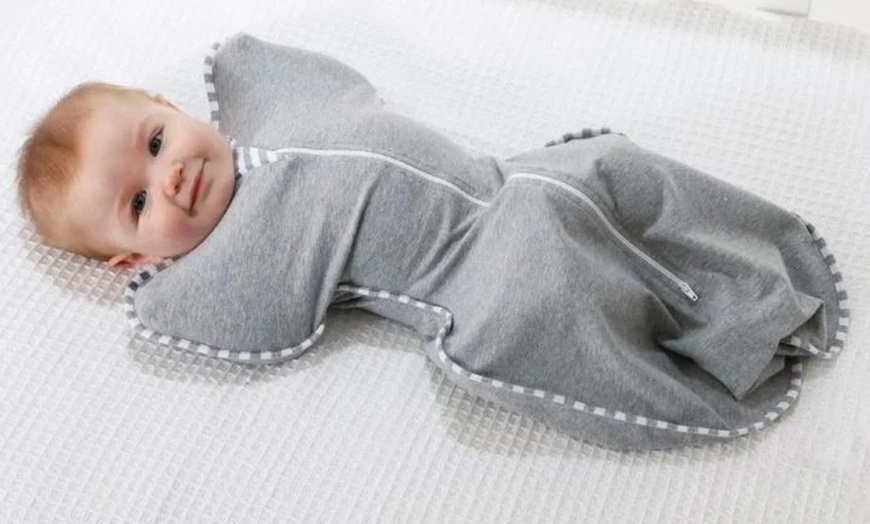 Image 1: Baby Sleep Swaddle Up Sack Plus Free Shipping