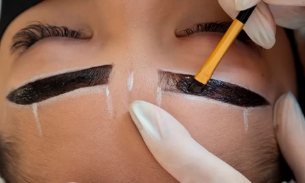Henna or hybrid stain brow and shape - Sudibeautyaesthetic