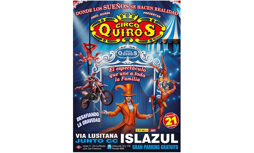 Image 3: Circo Quirós: entrada en tribuna del 1 al 18 de enero en Madrid