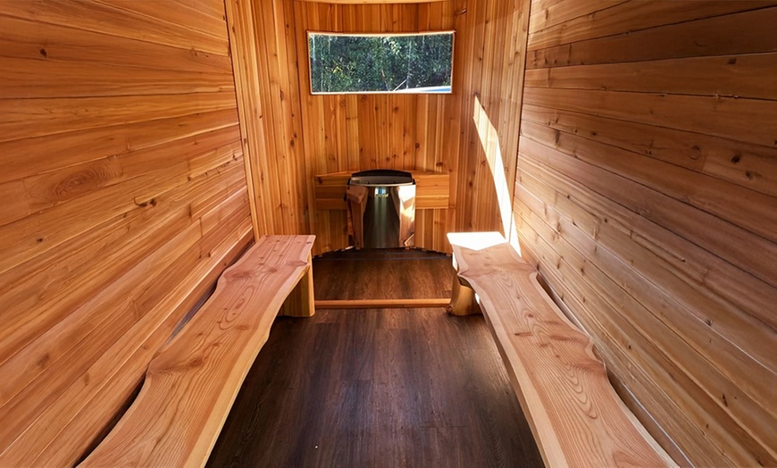 Image 1: Finnish Sauna & Cold Plunge Bliss — One or Two Revitalizing Sessions