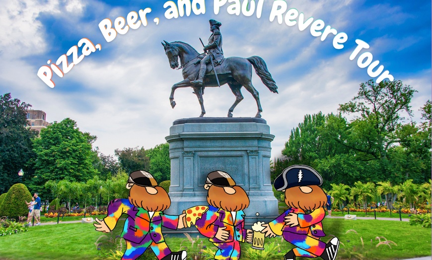 Image 2: Boston's Pizza, Beer, and Paul Revere Tour with Tye Dyed Tour Guide