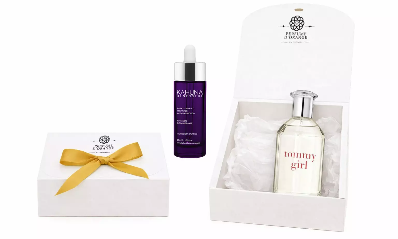 Coffret-cadeau pour lui ou pour elle avec un spray ou sérum Tommy Hilfiger - Second Medium
