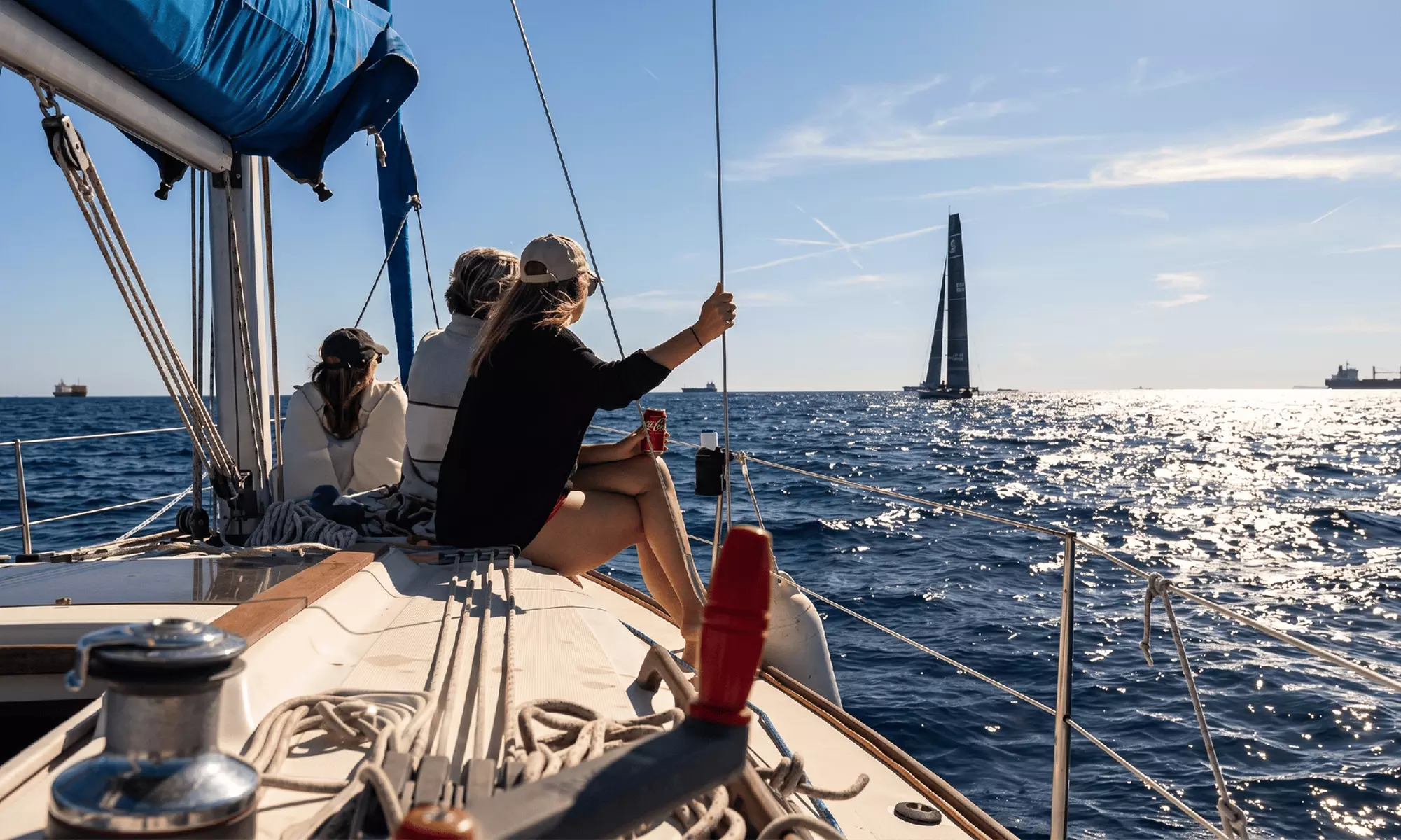 Salida en velero para 1, 2, 3 o 4 con bebidas y aperitivos