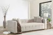 Home Deluxe Teddy Sofa COMO in Beige - Second Medium