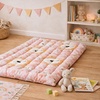 Image 6: Kids' Cotton Floor Rug and Mattress Set