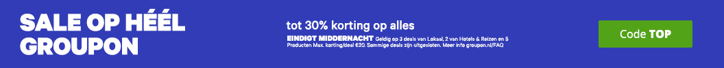 Tot 30% korting op alles bij Groupon Aanbiedingen