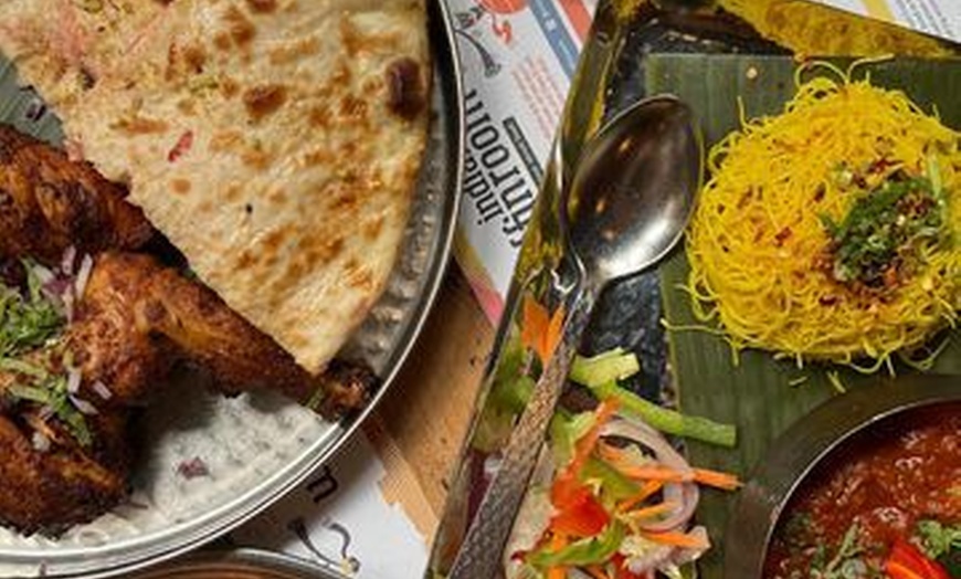 Image 4: Delicious Two-Course Indian Dinner for Two with Glass of Wine