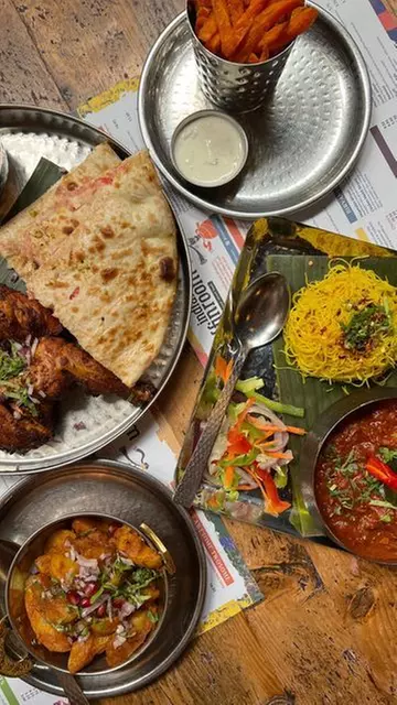 Delicious Two-Course Indian Dinner for Two with Glass of Wine