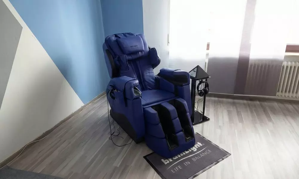 45-50 Min. Brain Light Shiatsu-Massagesessel mit Audiovisualierung