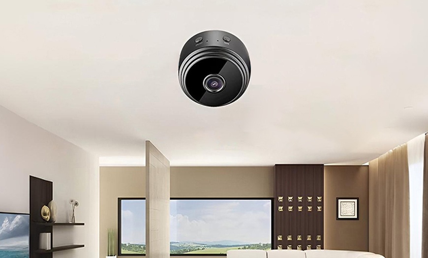 Image 1: Minicámara IP con vigilancia Full HD con diseño compacto y discreto