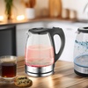 Image 1: Bouilloire électrique 1,7L en verre Royalty Line