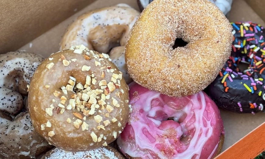 Image 4: Up to a Dozen Donuts, 4 Donuts & 2 Drinks or $50 to Spend