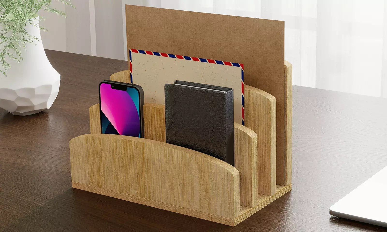 Bamboo Desk Organisers Collection