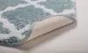 Bibb Home 1-2 Pack Trellis Micro Shag Bath Rugs