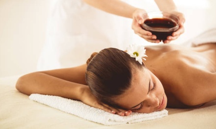 Ritual Elixir de Cacao 1 hora: masaje corporal o craneofacial más chocolaterapia, bebida de cortesía y bombones - Peluquería salón de belleza unisex Dynas